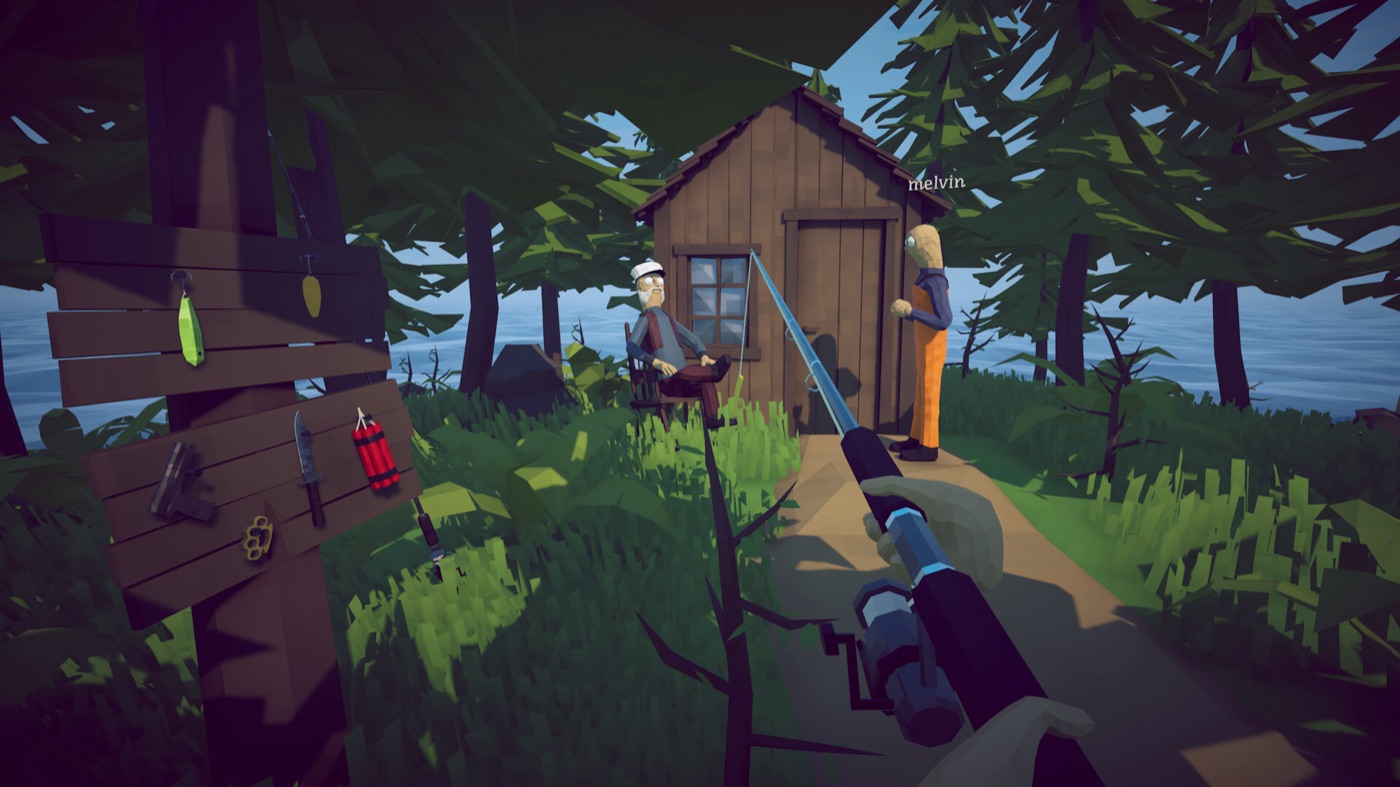 How to Fish gameplay screenshot of the starting area